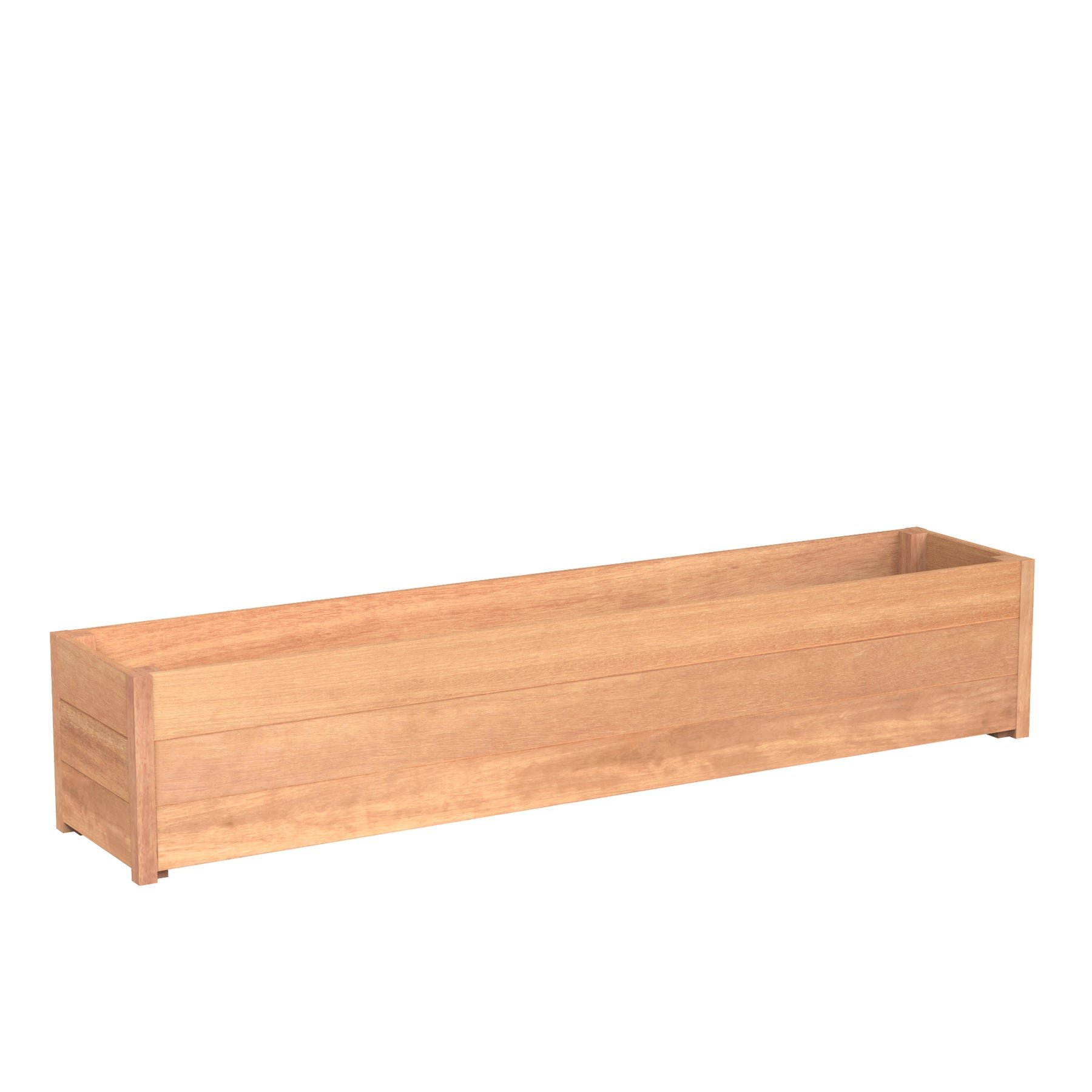 Sevilla hardhout plantenbak 200x40x43 cm Sevilla hardhout plantenbak 200x40x43 cm