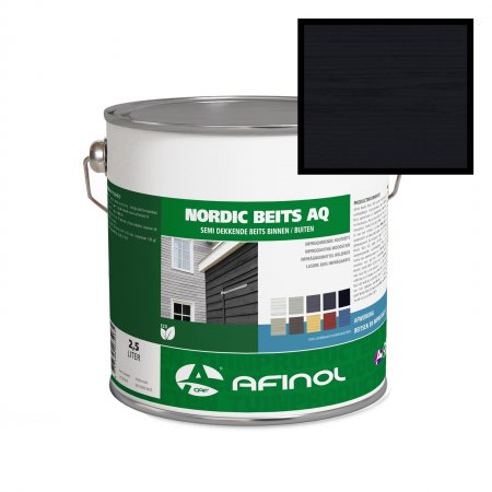 Nordic Beits AQ Diepzwart 750 ml Nordic Beits AQ Diepzwart 750 ml