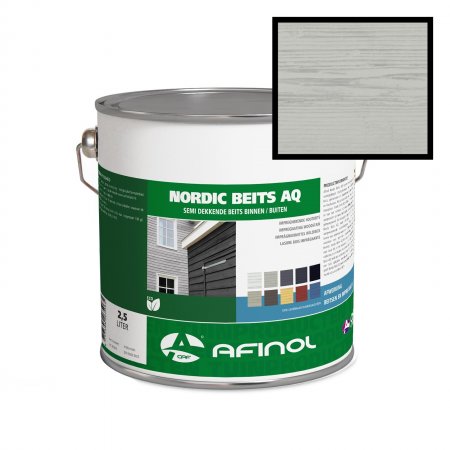 Nordic Beits AQ Parelgrijs 750 ml Nordic Beits AQ Parelgrijs 750 ml